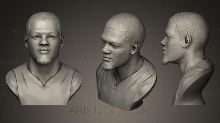 Busts and bas-reliefs of famous people (BUSTC_0337) 3D model for CNC machine